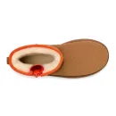 Купить UGG Classic Mini Zipper Tape Logo Boot Chestnut