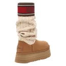 Купить UGG Classic Sweater Letter Chestnut