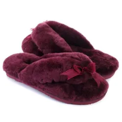UGG Fluff Flip Flop II Dark Purple
