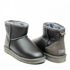 UGG Mens Classic Mini Metallic Grey