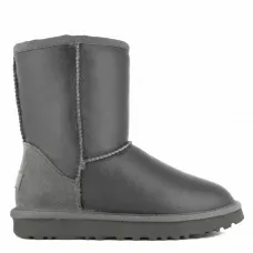UGG Mens Classic Short Metallic Grey