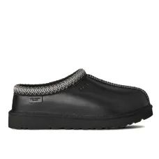 UGG Tasman Slippers Leather Regen Black