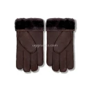 Купить UGG Перчатки Замшевые Женские Коричневые