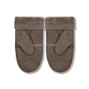 Купить UGG Варежки Кожаные Женские Серые