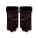 Купить UGG Перчатки Замшевые Женские Коричневые