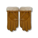 Купить UGG Перчатки Замшевые Женские Коричневые