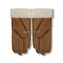 Купить UGG Перчатки Кожаные Женские Коричневые