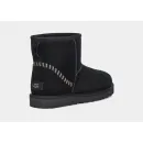 Купить UGG Mens Classic Mini Deco Suede Boot Black
