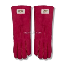 UGG Перчатки Замшевые Женские Розовые