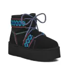 Купить UGG Classic Mini II Braid Platform Black