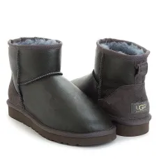 UGG Classic Mini Metallic Grey