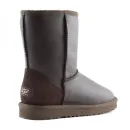 Купить UGG Classic Short Metallic Chocolate