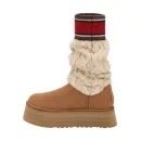 Купить UGG Classic Sweater Letter Chestnut