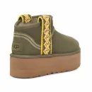 Купить UGG Classic Ultra Mini Braid Platform Burnt Olive