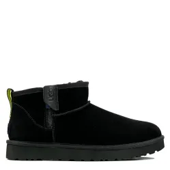 UGG Classic Ultra Mini Zip Boot Black