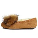 Купить UGG Dakota Pom Pom Chestnut