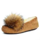 Купить UGG Dakota Pom Pom Chestnut