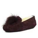 Купить UGG Dakota Pom Pom Chocolate