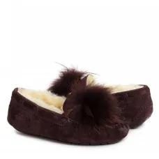 UGG Dakota Pom Pom Chocolate