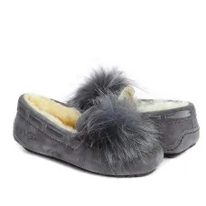 UGG Dakota Pom Pom Grey