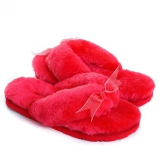 UGG Fluff Flip Flop II Watermelon Red