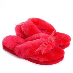 UGG Fluff Flip Flop II Watermelon Red
