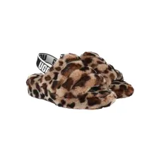 UGG Fluff Yeah Slide Leopard
