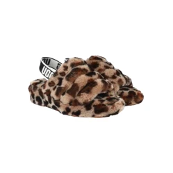 UGG Fluff Yeah Slide Leopard