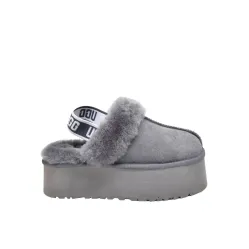 UGG Funkette Suede Platform Grey