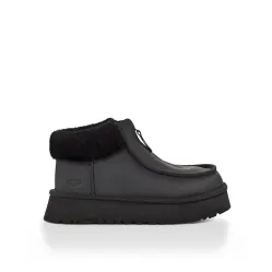 UGG Funkette Platform Leather Black
