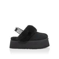 UGG Funkette Suede Platform Black