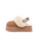 Купить UGG Funkette Suede Platform Chestnut