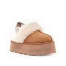 Купить UGG Funkette Suede Platform Chestnut