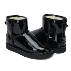 UGG Jimmy Choo Mini Patent II Black