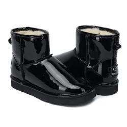 UGG Jimmy Choo Mini Patent II Black