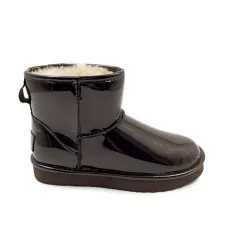 UGG Jimmy Choo Mini Patent II Chocolate