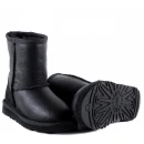 Купить UGG Kids Classic Short Metallic Black