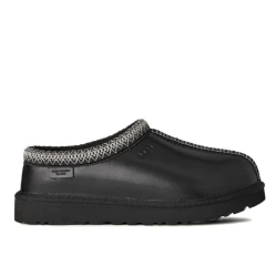 UGG Tasman Slippers Leather Regen Black