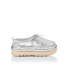UGG Maxi Heritage Braid Clog-Silver
