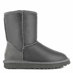 UGG Mens Classic Short Metallic Grey