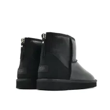 UGG Mens Classic Mini Zip Metallic Black