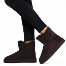 Купить UGG Mini Bailey Button II Chocolate