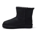 Купить UGG Mini Bailey Graphic Logo Suede Black