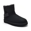 Купить UGG Mini Bailey Graphic Logo Suede Black