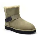 Купить UGG Mini Bailey Graphic Logo Suede Olive