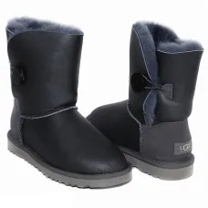 UGG Bailey Button Metallic Grey
