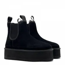 UGG Neumel Platform Chelsea Black