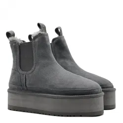 UGG Neumel Platform Chelsea Grey
