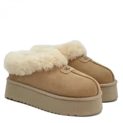 UGG Platform Slipper Sand