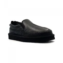 Купить UGG Stitch Slip Leather Black